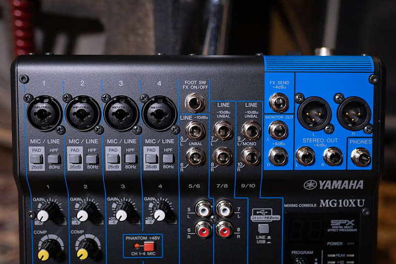 Yamaha MG10XU 10 Channel Analog Mixer | Reverb Yamaha MG10XU 10 Channel Analog Mixer | Reverb