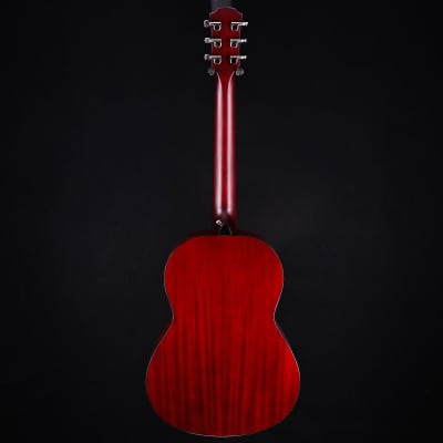 Yamaha CSF1M Parlor Acoustic-Electric Guitar, Crimson Red Burst 3lbs 5.7oz image 8