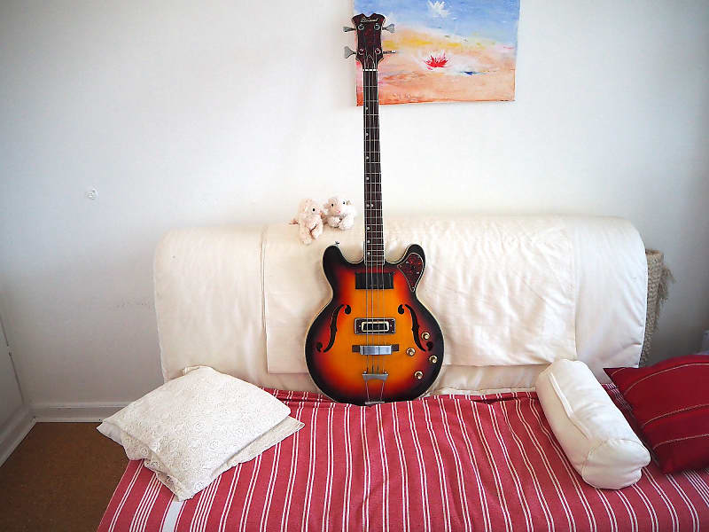 1975 Aria Diamond Bass | Sunburst | Vintage Japan | Reverb