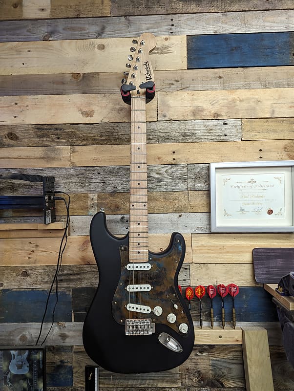 Richards Custom Guitars Stratocaster 2022 - Satin Black | Reverb UK