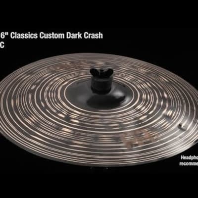 Meinl Cymbals Classics Custom Dark Cymbal Pack with Free 18" Dark Crash (Used/Mint) image 5