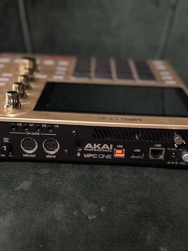 Akai MPC One Standalone MIDI Sequencer Gold Edition | Reverb