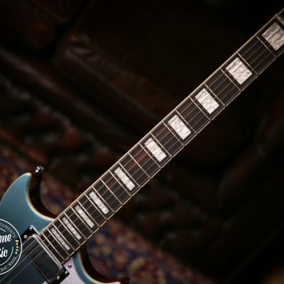 Aria Pro II 212 Mk 2 Bowery Phantom Blue Electric Guitar image 8