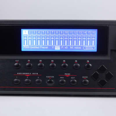 E-Mu e5000 Ultra LCD Display blue with cable Kit