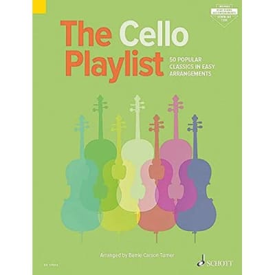 The Cello Playlist: 50 Popular Classics in Easy Arrangements; Includes Downloada for sale