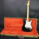 1986 Fender American Vintage '57 Stratocaster Black AVRI Fullerton OHSC Light!