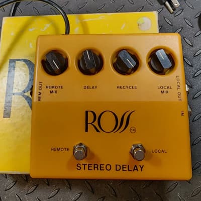 Reverb.com listing, price, conditions, and images for ross-stereo-delay