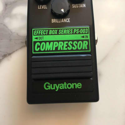 Guyatone PS-003 Box Series Compressor Rare Vintage Guitar Effect Pedal MIJ Japan image 2