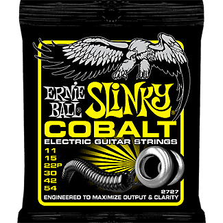 Ernie Ball 2727 Beefy Slinky Cobalt Electric Guitar Strings 11-54 image 1
