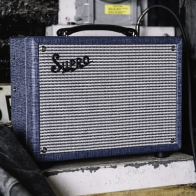 Supro '64 Reverb 1x8" 5-watt Tube Combo Amp2-band EQ, 3 Line Outputs, Jensen Speaker, Spring Reverb