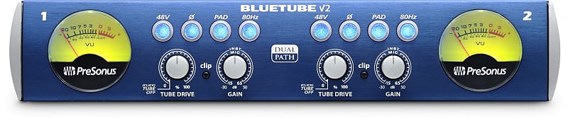 PreSonus Bluetube v2 Dual-Channel Mic / Instrument