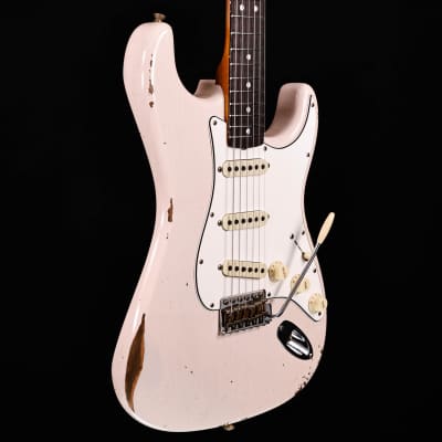 Fender Custom Shop LTD '64 Stratocaster Relic, Super Faded Aged Shell Pink 7lbs 11.2oz image 3