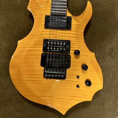 ESP GrassRoots G-FR-58GT Forest w/Sustainer - See-Thru Lemon