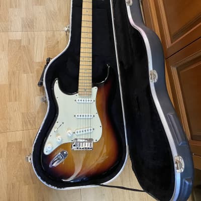 Fender Stratocaster American Deluxe 2006 - Sunburst lefty image 3