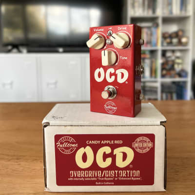 【レア】Fulltone OCD candy apple red Fulltone Custom Shop Limited Edition Candy Apple Red OCD V2
