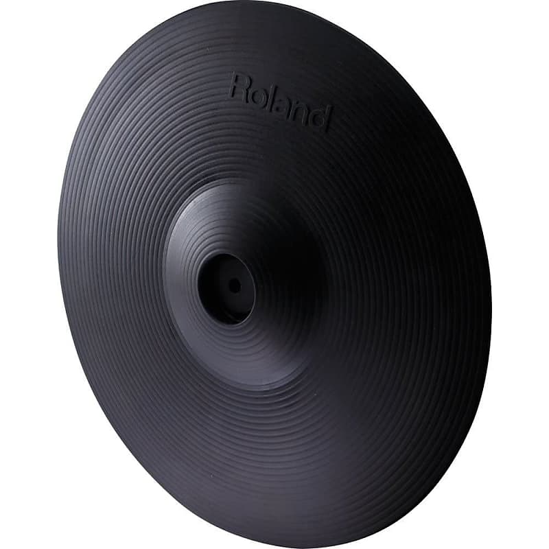 Roland 3-zone Ride Cymbal Pad Black image 1