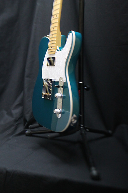 G&L USA ASAT Classic Bluesboy MP Emerald Blue Metallic w