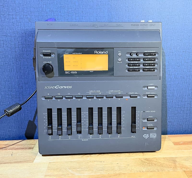 Roland SC-155 Sound Canvas MIDI Sound Module | Reverb