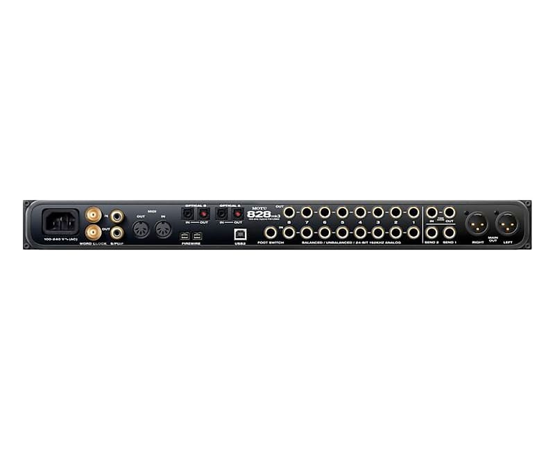 MOTU 828mk3 FireWireオーディオI/F ジャンク扱い オマケ付 MOTU 828mk3 FireWireオーディオI/F ジャンク扱い オマケ付