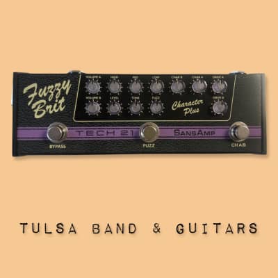 Tech 21 SansAmp Character Plus Series Fuzzy Brit | Reverb
