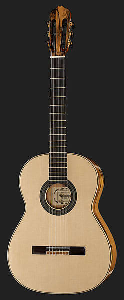 Raimundo 133 Ebano Blanco Classical Guitar White Ebony Cedar image 1