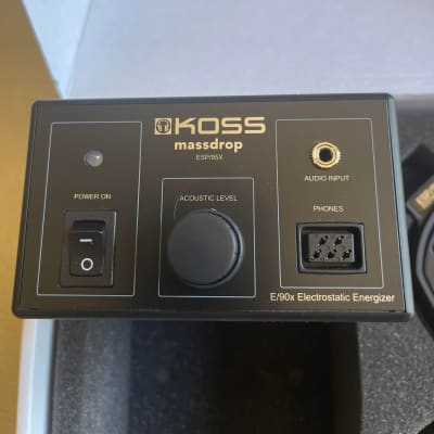 KOSS drop electrostatic  ESP/95X 2018 black / dekoni pads image 4