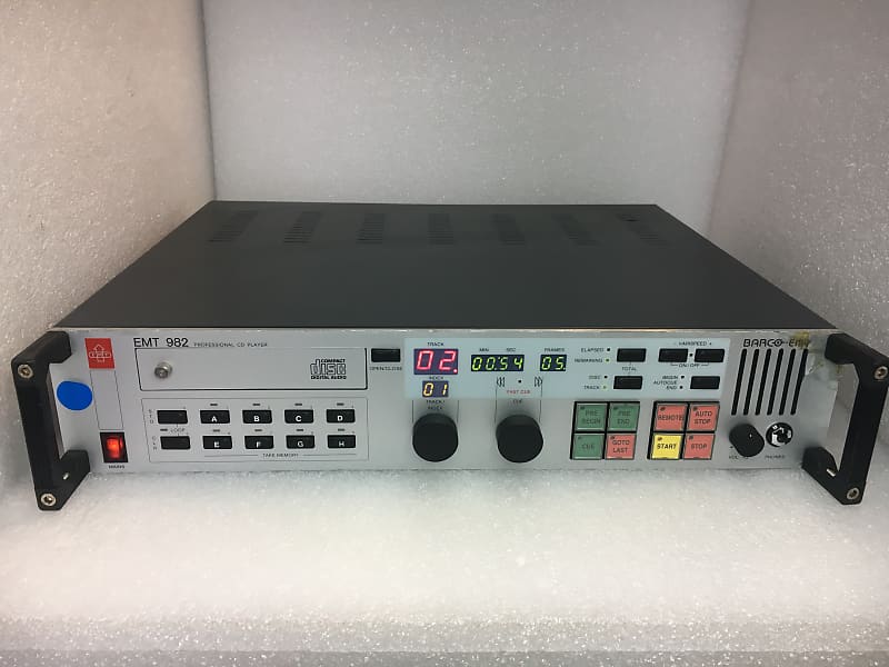 EMT 982 Professional cd player. Digital audio