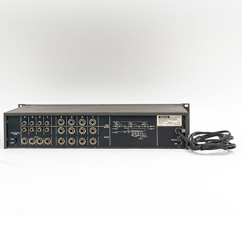 【2024福袋】 Gate Noise Quad GA-40 TASCAM – Dynamic 4-Channel Vintage アンプ