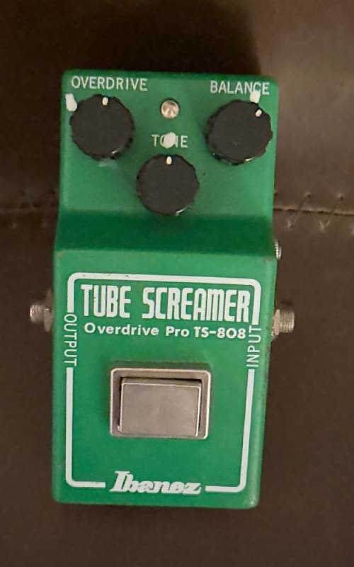 Ibanez TS808 Tube Screamer 35th Anniversary Overdrive Pedal | Reverb