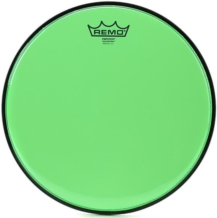 Remo Emperor Colortone Green 13" Drumhead image 1