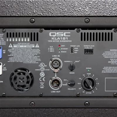 QSC KLA181 18 Inch 1000 Watt Active Line Array System Subwoofer image 4