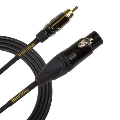 Mogami Gold XLR Femal to RCA Studo Audio Cable with Gold Contacts - 6' image 2