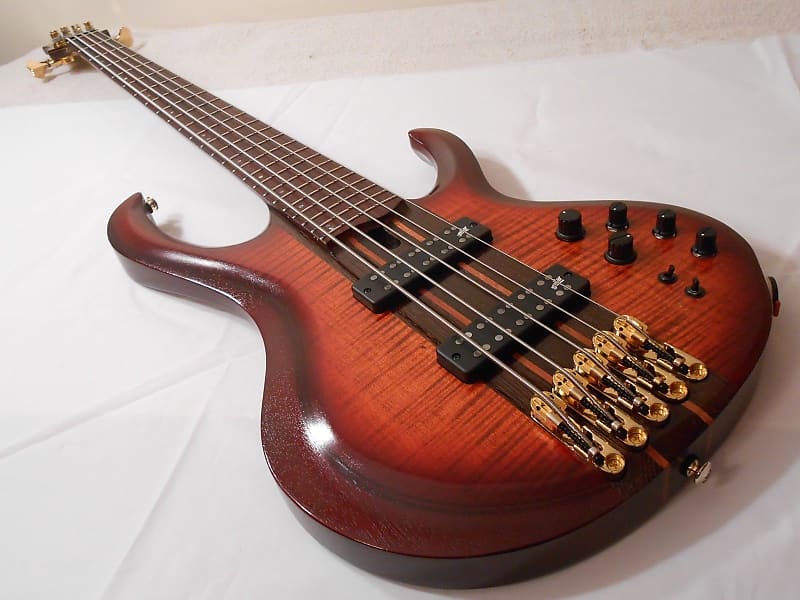 Ibanez BTB1905E Premium 5-String Electric Bass Guitar,  Aguilar Super Doubles image 1