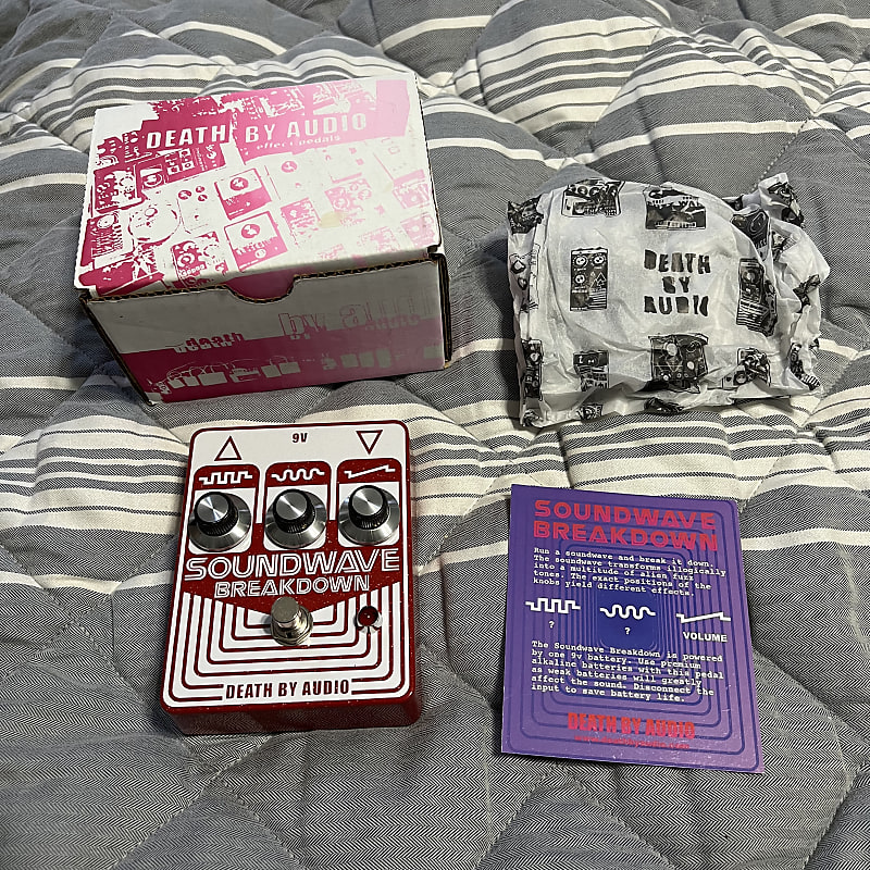 Death By Audio Soundwave Breakdown