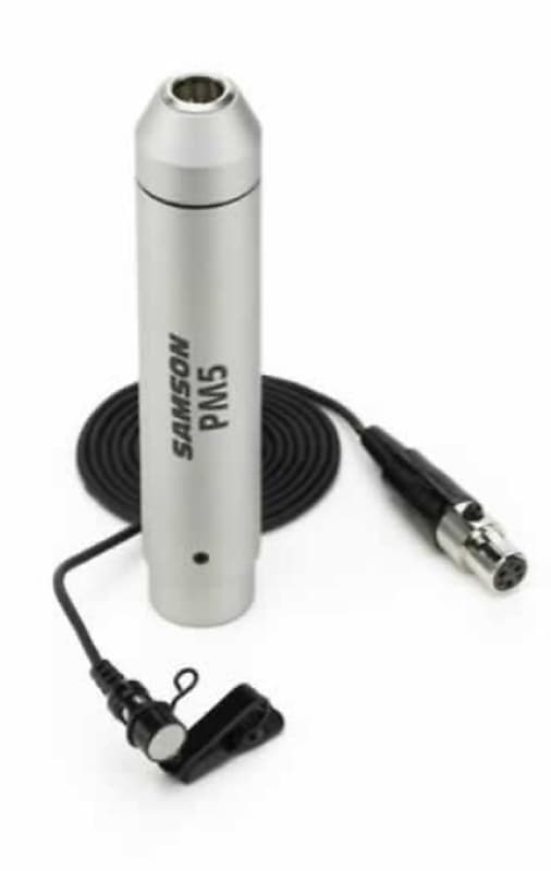 Samson QL5 Lavaliere MicrophoneWired w/XLR Male Adaptor Reverb