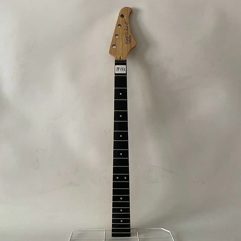 Maple Wood 4 String Bass Guitar Neck and Rosewood Fretboard Reverb