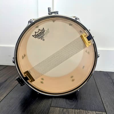 RARE!! Pacific Drums & Percussion PDP by DW Made in Mexico LX Series Popcorn Snare - Natural Lacquer Maple Snare 12" x 6" (better than concept or design series!) image 5