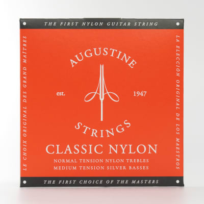 Augustine Classic Red Medium Tension Classical Guitar Strings for sale