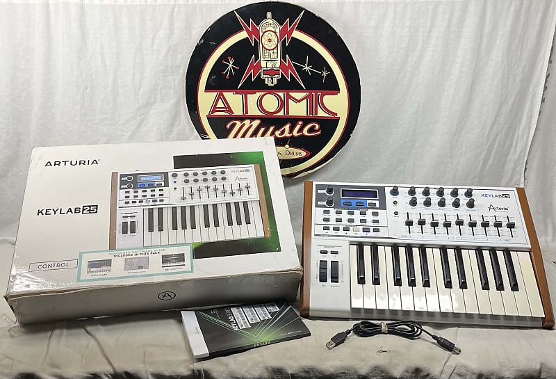 Arturia KEYLAB 25 MIDIコントローラー Arturia KeyLab 25 MIDI Controller | Reverb