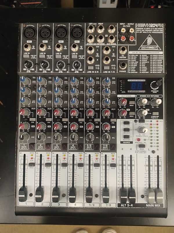 Behringer Xenyx 1204 FX | Reverb