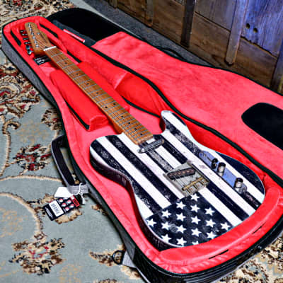 Keith Holland Customs T-ANS #1284 Stars & Stripes w/ Deluxe Gig Bag image 4