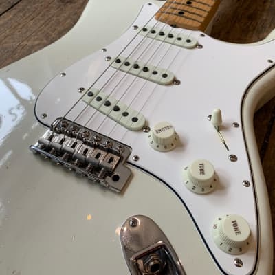 2019 Fender Custom Shop Ltd. Edition Jimi Hendrix Strat Izabella - Aged Olympic White image 5