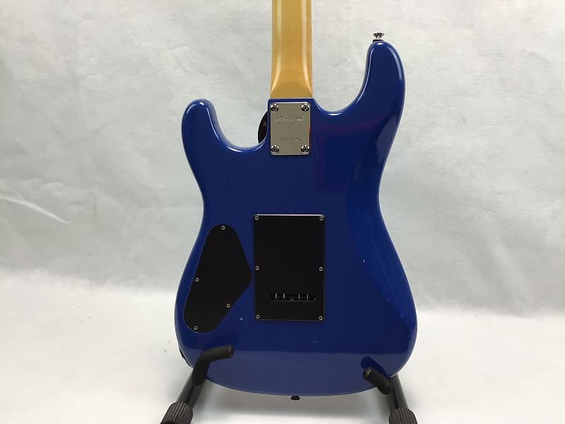 Vintage 80's Aria Pro II SL-ST-3 1987 Blue Electric Guitar