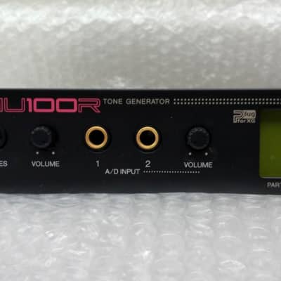 YAMAHA MU-100R Tone Generator XG GM sound module  & CD-ROM image 4