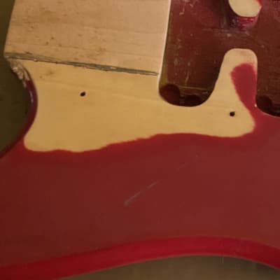 Unbranded Strat style guitar body project image 4