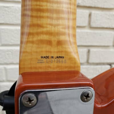 1996 Fender MIJ Sunburst FotoFlame Telecaster~50th Anniv~Player Grade Guitar w Gig Bag~Hamburglar image 12