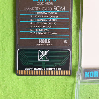 Korg DDC ROM Cards (8 x) for DDD-1 and DDD-5 - PRICE IS PER CARD ! image 10