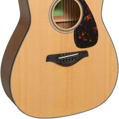 Yamaha FG800 Dreadnought Acoustic Guitar  - Natural image 2