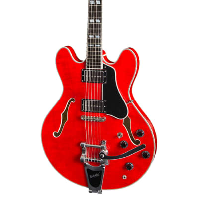 Eastman T486B-RD Thinline Guitar w/ Hardshell Case image 3