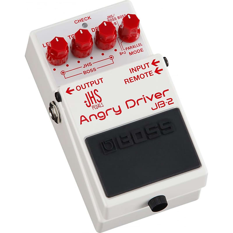 Boss JB-2 Angry Driver Effects Pedal (JHS Angry Charlie + Boss BD-2)